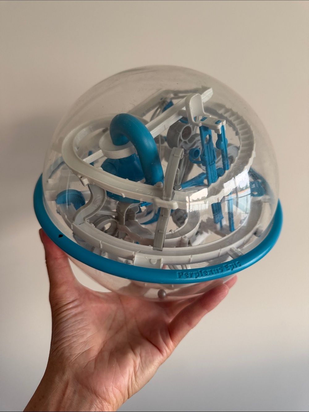 Epic Maze Ball - Blue and White Kids Puzzle Toy